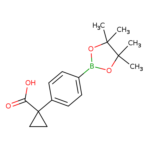 4-(1-Carboxycyclopropyl)phenylboronic acid, pinacol ester