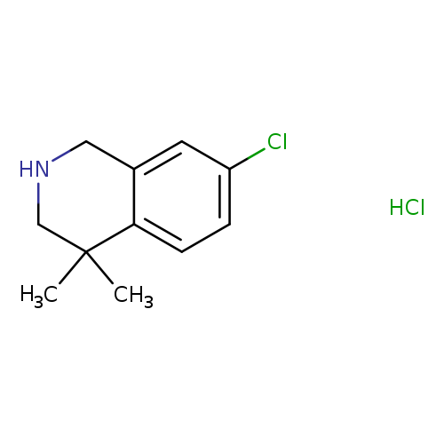 7-chloro-4,4-dimethyl-1,2,3,4-tetrahydroisoquinolinehydrochloride