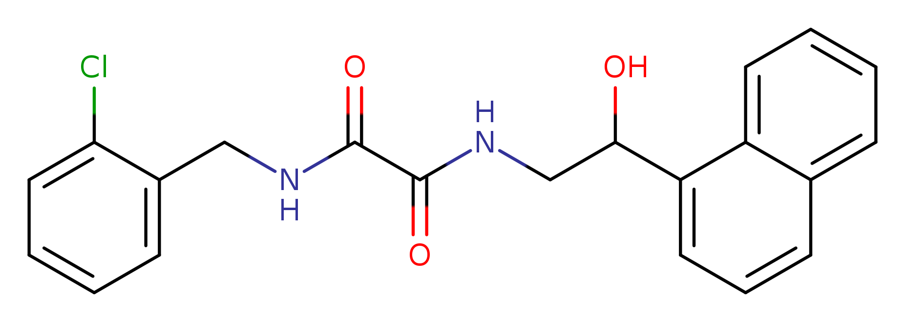 N'-[(2-chlorophenyl)methyl]-N-[2-hydroxy-2-(naphthalen-1-yl)ethyl]ethanediamide