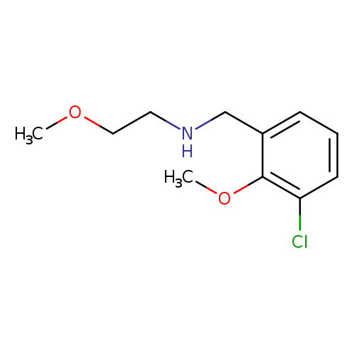 [(3-Chloro-2-methoxyphenyl)methyl](2-methoxyethyl)amine