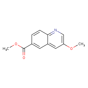 methyl3-methoxyquinoline-6-carboxylate