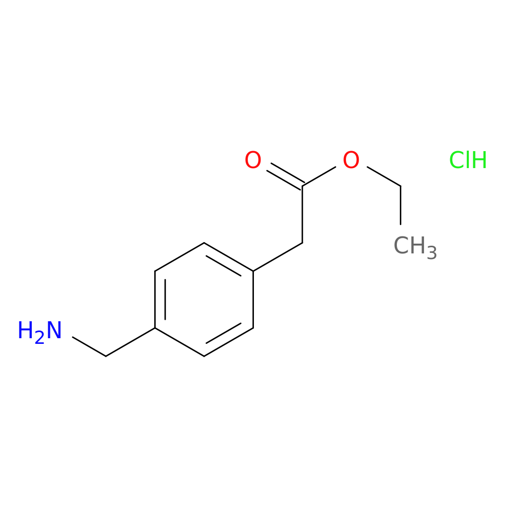 Ethyl 2-(4-(aminomethyl)phenyl)acetate hydrochloride