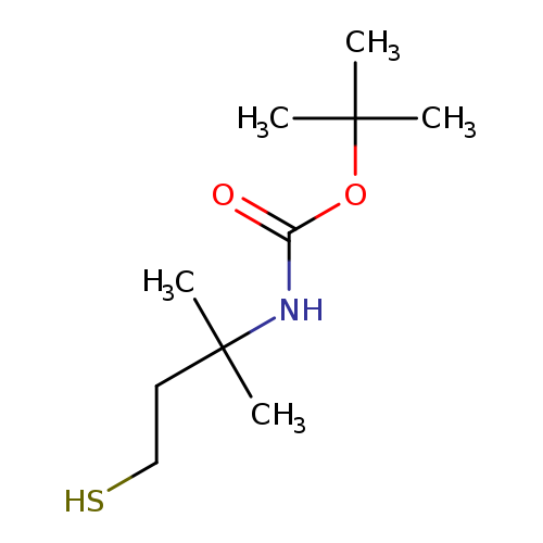 tert-butylN-(2-methyl-4-sulfanylbutan-2-yl)carbamate