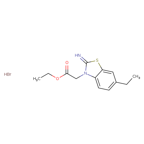 ethyl 2-(6-ethyl-2-iminobenzo[d]thiazol-3(2H)-yl)acetate hydrobromide