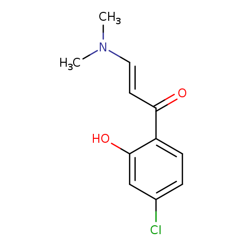 (2E)-1-(4-chloro-2-hydroxyphenyl)-3-(dimethylamino)prop-2-en-1-one