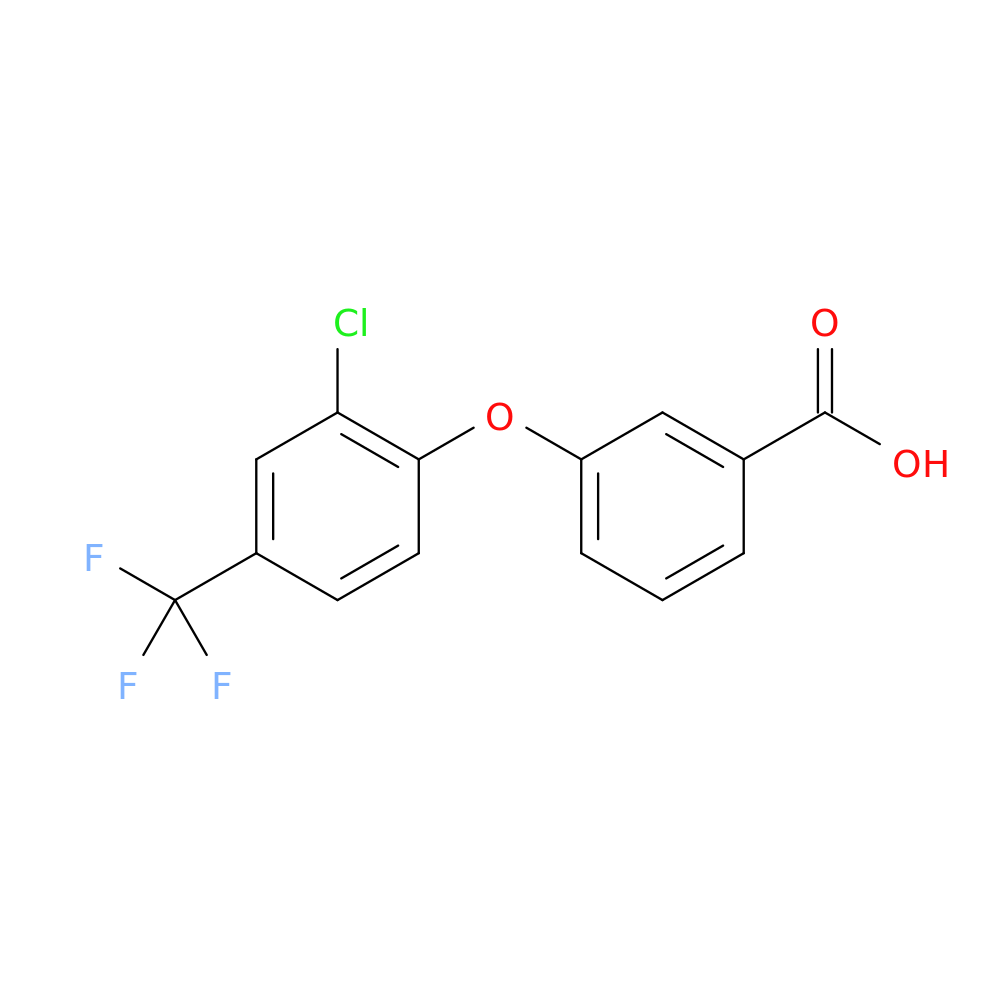 3-(2-Chloro-4-(trifluoromethyl)phenoxy)benzoic acid
