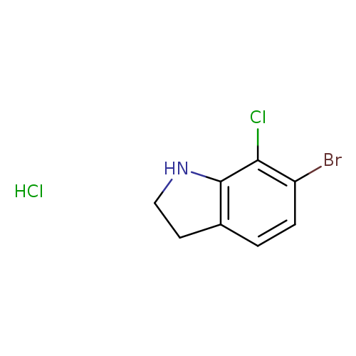 6-bromo-7-chloro-2,3-dihydro-1H-indole hydrochloride
