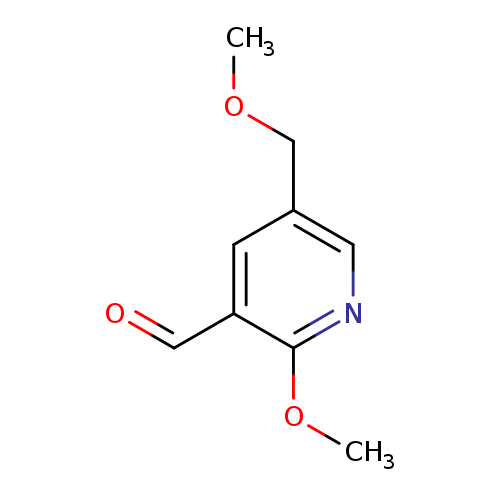 2-methoxy-5-(methoxymethyl)pyridine-3-carbaldehyde
