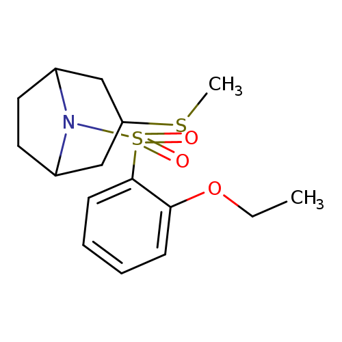 8-(2-ethoxybenzenesulfonyl)-3-(methylsulfanyl)-8-azabicyclo[3.2.1]octane