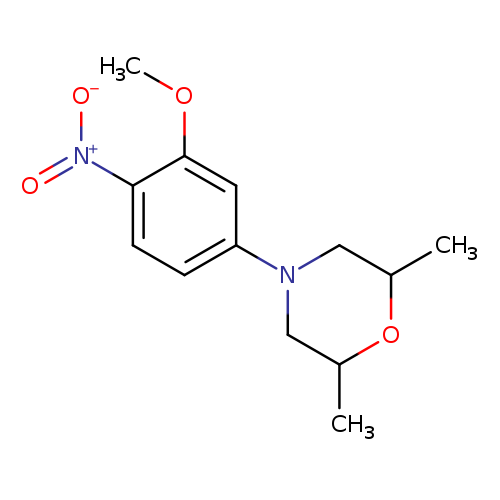 4-(3-Methoxy-4-nitrophenyl)-2,6-dimethylmorpholine