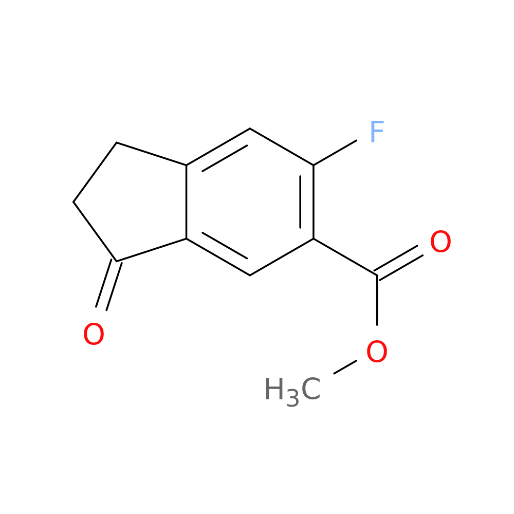 Methyl 6-fluoro-3-oxo-2,3-dihydro-1H-indene-5-carboxylate