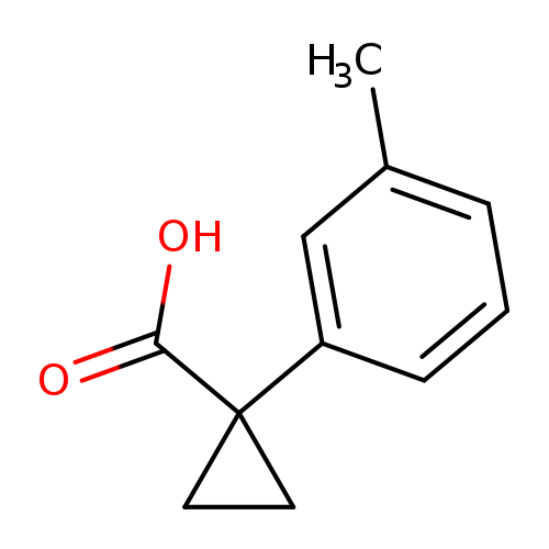 1-(3-Methylphenyl)cyclopropane-1-carboxylic acid