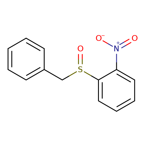 1-(Benzylsulfinyl)-2-nitrobenzene