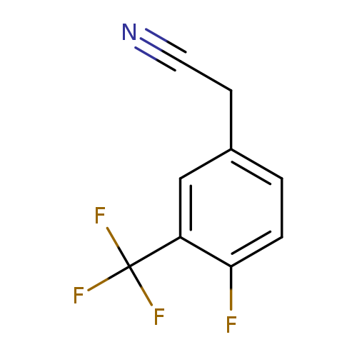 4-fluoro-3-(trifluoromethyl)phenylacetonitrile
