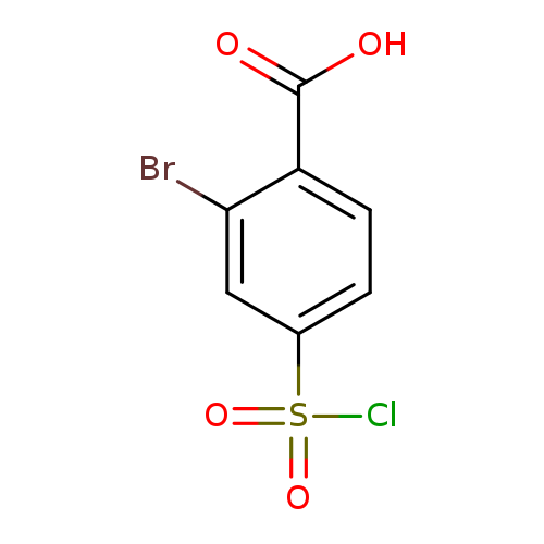 2-Bromo-4-(chlorosulfonyl)benzoic acid