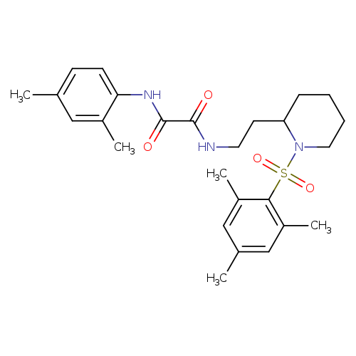 N'-(2,4-dimethylphenyl)-N-{2-[1-(2,4,6-trimethylbenzenesulfonyl)piperidin-2-yl]ethyl}ethanediamide