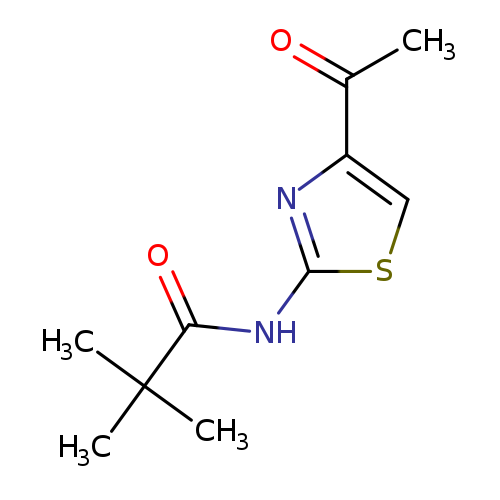 N-(4-ACETYL-1,3-THIAZOL-2-YL)-2,2-DIMETHYLPROPANAMIDE