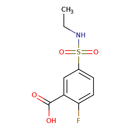 5-(Ethylsulfamoyl)-2-fluorobenzoic acid
