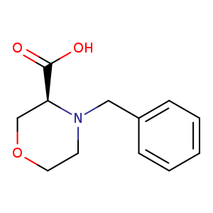3-Morpholinecarboxylic acid, 4-(phenylmethyl)-, (3S)-