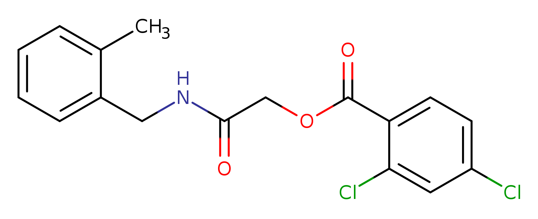 {[(2-methylphenyl)methyl]carbamoyl}methyl 2,4-dichlorobenzoate