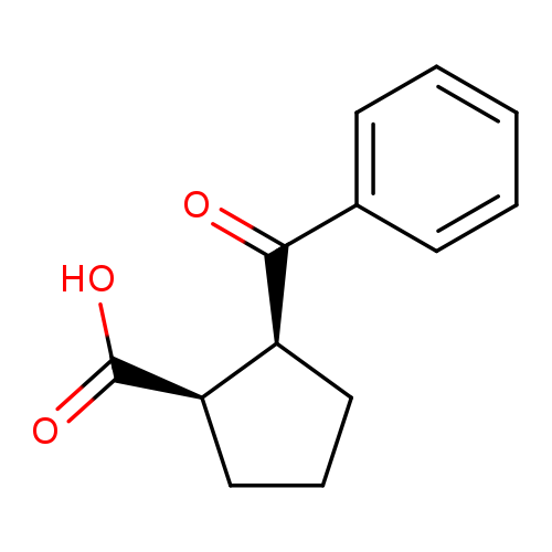 cis-2-Benzoylcyclopentane-1-carboxylic acid