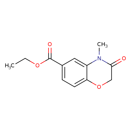 Ethyl 4-methyl-3-oxo-3,4-dihydro-2H-1,4-benzoxazine-6-carboxylate