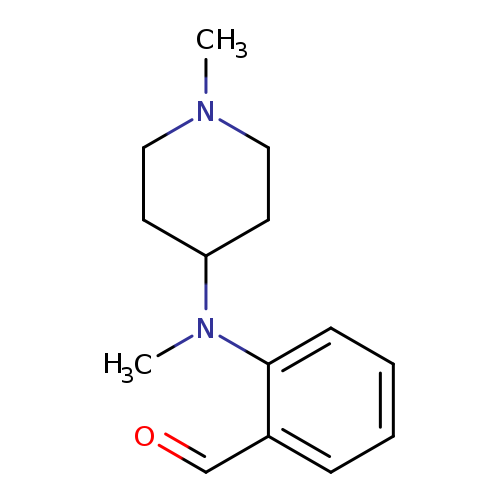 2-[methyl(1-methylpiperidin-4-yl)amino]benzaldehyde
