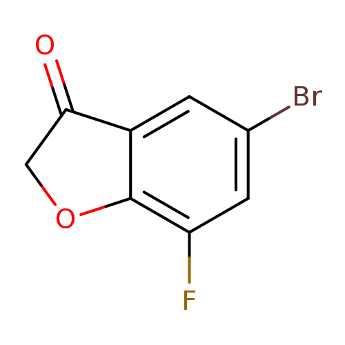 5-bromo-7-fluoro-2,3-dihydro-1-benzofuran-3-one