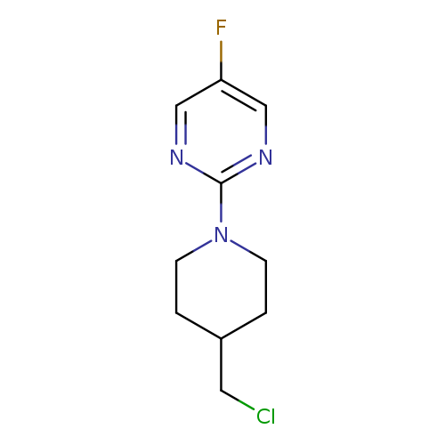 2-(4-Chloromethyl-piperidin-1-yl)-5-fluoro-pyrimidine