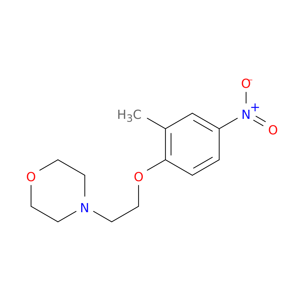 4-[2-(2-Methyl-4-nitrophenoxy)ethyl]morpholine