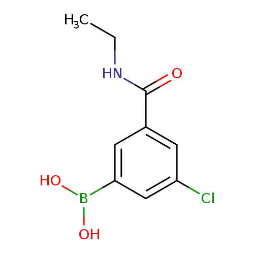 3-Chloro-5-(ethylcarbamoyl)phenylboronic acid