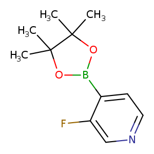 3-Fluoro-4-(4,4,5,5-tetramethyl-1,3,2-dioxaborolan-2-yl)pyridine
