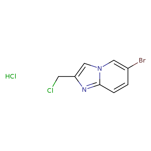 6-bromo-2-(chloromethyl)imidazo[1,2-a]pyridine hydrochloride