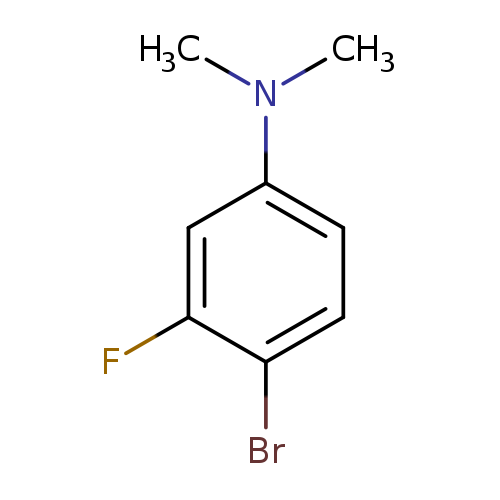 Benzenamine, 4-bromo-3-fluoro-N,N-dimethyl-