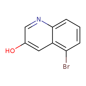 3-Quinolinol, 5-bromo-