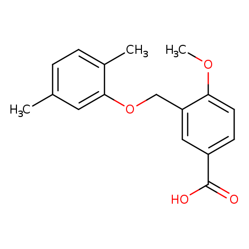 3-[(2,5-Dimethylphenoxy)methyl]-4-methoxybenzoic acid