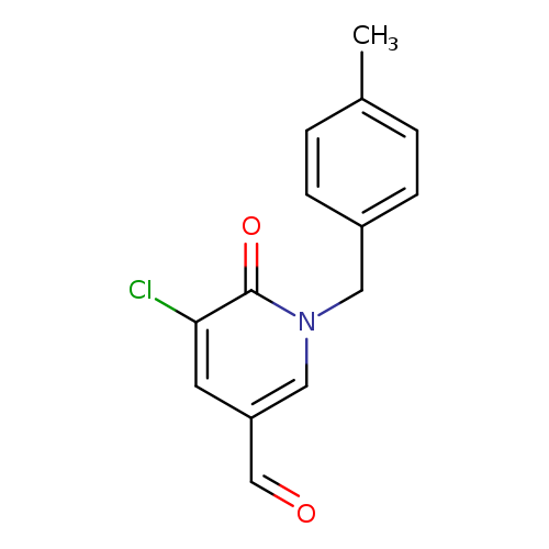 5-Chloro-1-(4-methylbenzyl)-6-oxo-1,6-dihydropyridine-3-carbaldehyde
