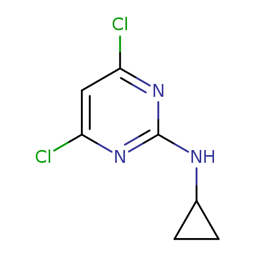 4,6-dichloro-N-cyclopropylpyrimidin-2-amine