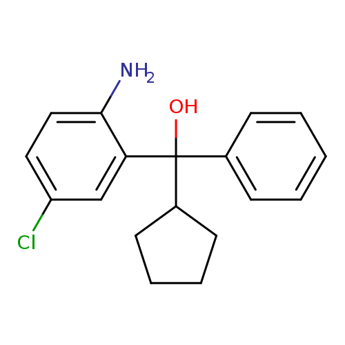 (2-Amino-5-chlorophenyl)(cyclopentyl)phenylmethanol