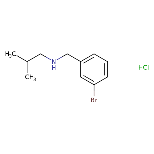 N-(3-bromobenzyl)-2-methyl-1-propanamine hydrochloride