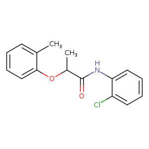 N-(2-chlorophenyl)-2-(2-methylphenoxy)propanamide