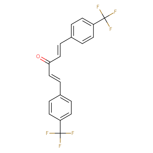 trans,trans-1,5-Bis[4-(trifluoromethyl)phenyl]-1,4-pentadien-3-one