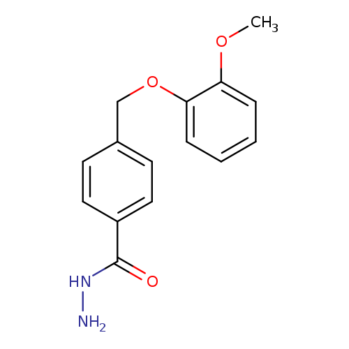 4-((2-Methoxyphenoxy)methyl)benzohydrazide