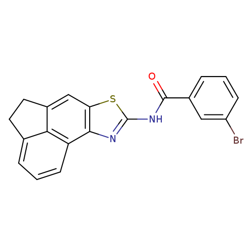3-bromo-N-{5-thia-3-azatetracyclo[6.6.1.0^{2,6}.0^{11,15}]pentadeca-1(15),2(6),3,7,11,13-hexaen-4-yl}benzamide