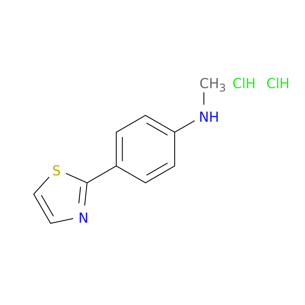 N-methyl-4-(1,3-thiazol-2-yl)aniline dihydrochloride