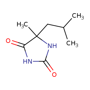 5-Iso-butyl-5-methylhydantoin