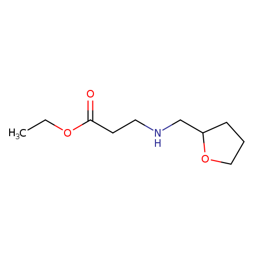 ethyl 3-{[(oxolan-2-yl)methyl]amino}propanoate