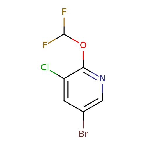 5-BROMO-3-CHLORO-2-(DIFLUOROMETHOXY)PYRIDINE