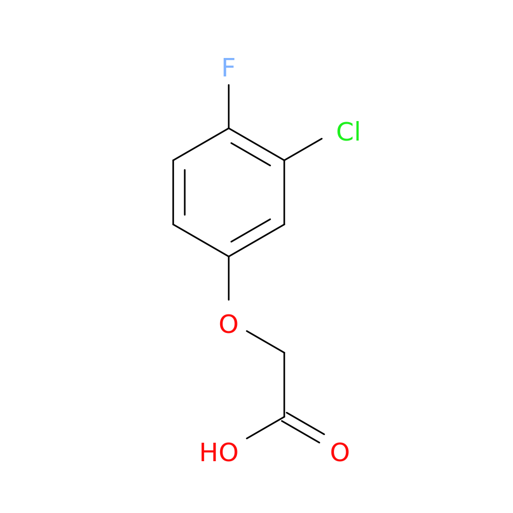 2-(3-Chloro-4-fluorophenoxy)acetic acid