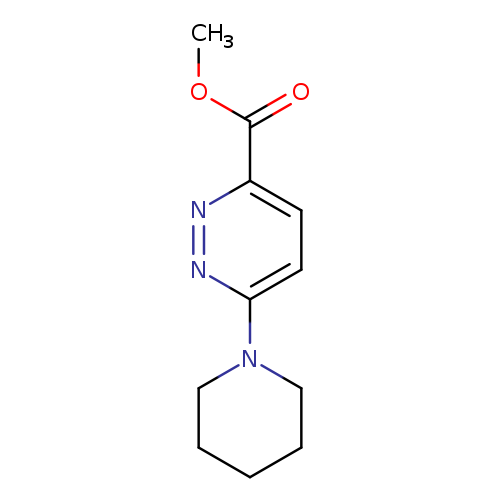 methyl 6-(piperidin-1-yl)pyridazine-3-carboxylate